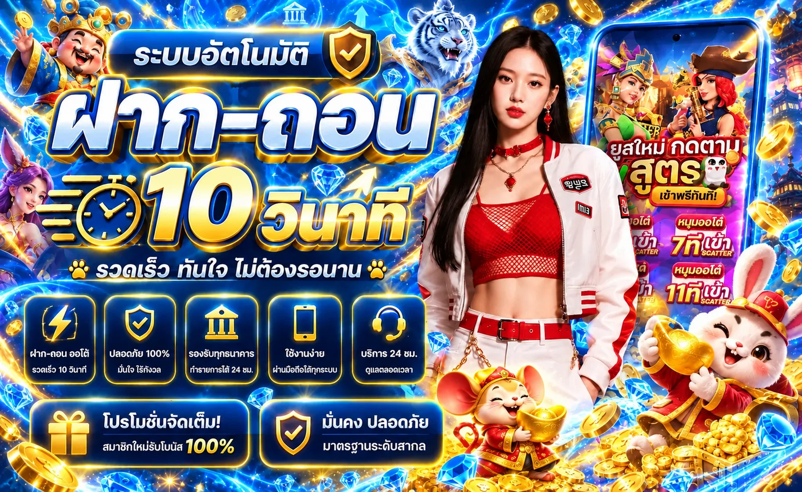 ระบบฝากถอนอัตโนมัติของ 5X789 พร้อมขั้นตอนตรวจสอบ